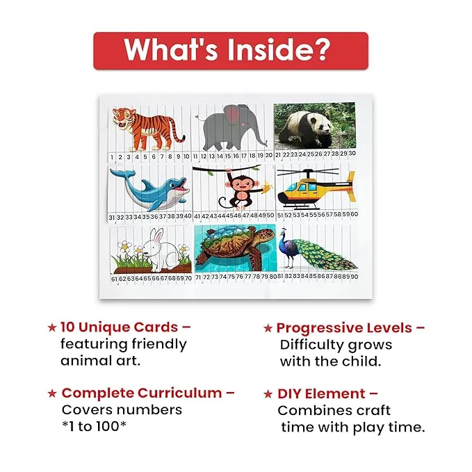 Maths Number Puzzle Cards - Image 4