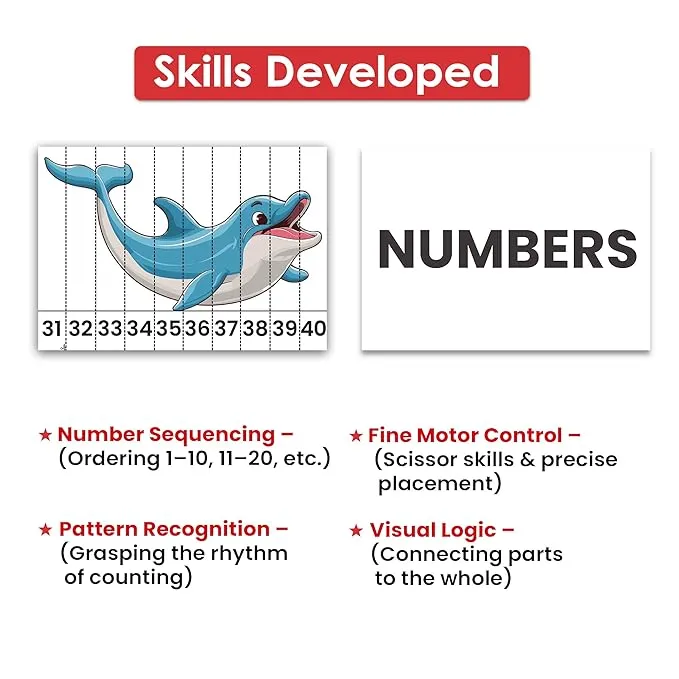 Maths Number Puzzle Cards - Image 3