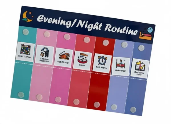 World Routine Chart Kids Daily Routine Chart - The Treasure World