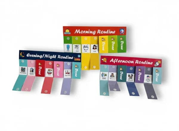 World Routine Chart Kids Daily Routine Chart - The Treasure World