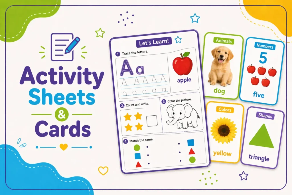 Activity Sheets & Cards