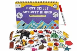 Montessori Busy Book Activity Binder - 2 to 6 years