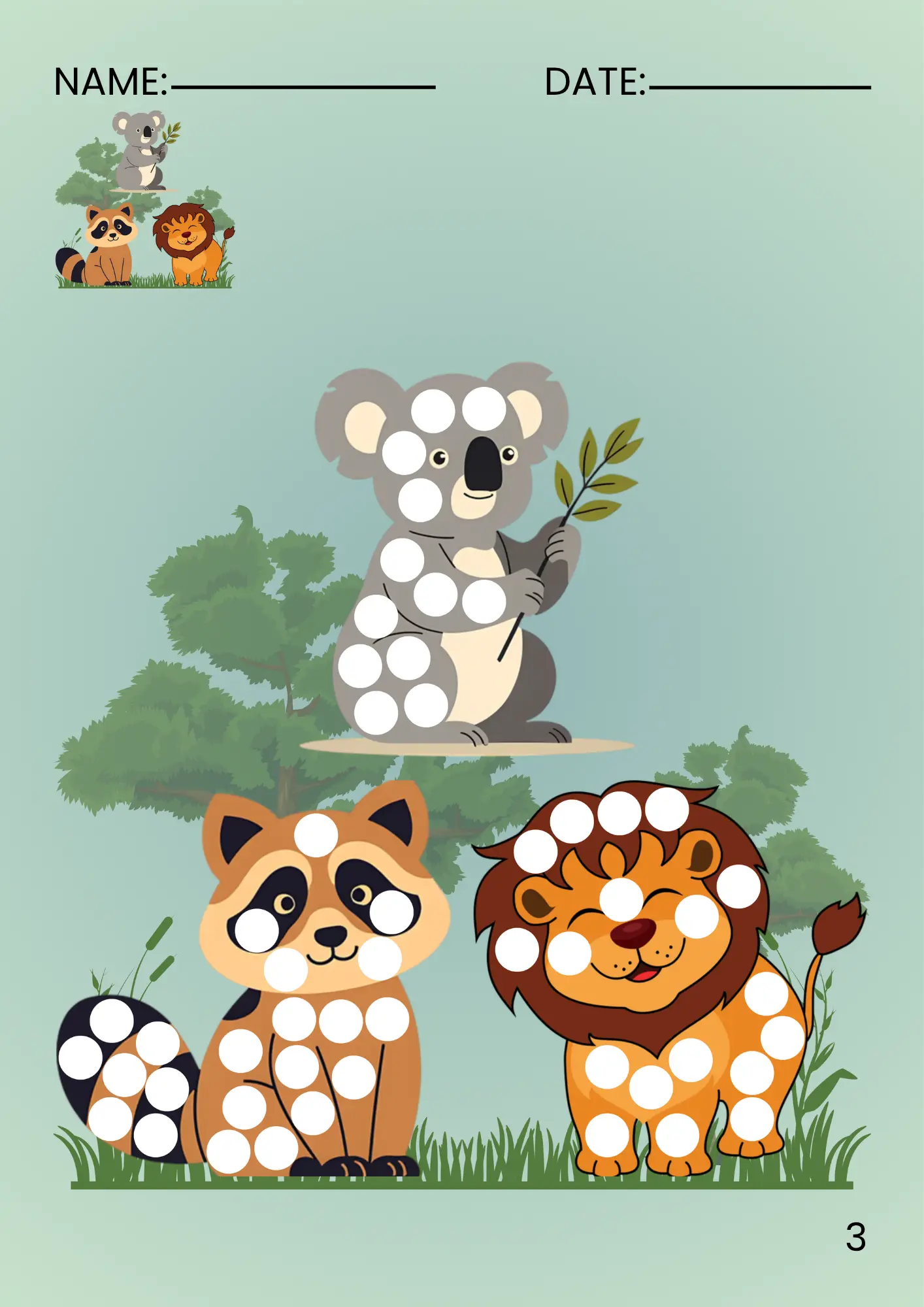 Peel, Stick & Colour Dot Book with Stickers - Image 3